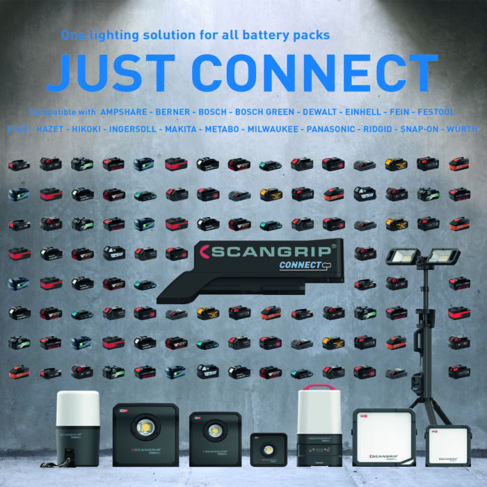 Scangrip Connector (03.6159C) - RUPES Bataryaları için Adaptör - Görsel 3