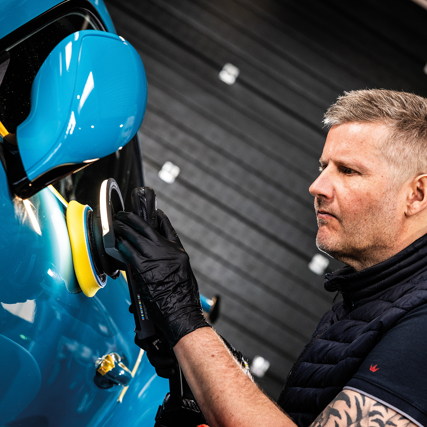 SCANGRIP StarMatch – Polisaj Makinesi Üzerine Monte Edilebilen 180° LED Detay Aydınlatma - Görsel 5