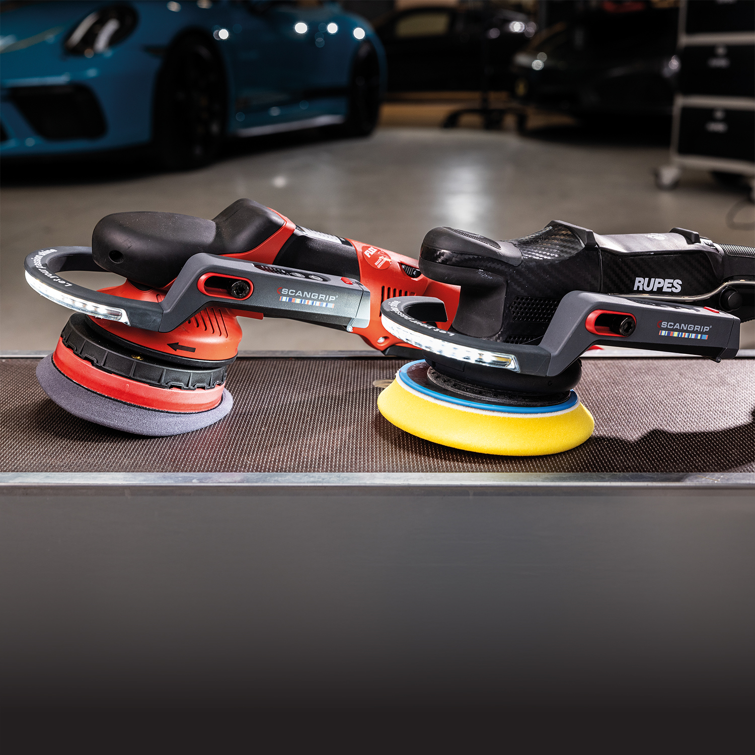 SCANGRIP StarMatch – Polisaj Makinesi Üzerine Monte Edilebilen 180° LED Detay Aydınlatma - Görsel 3