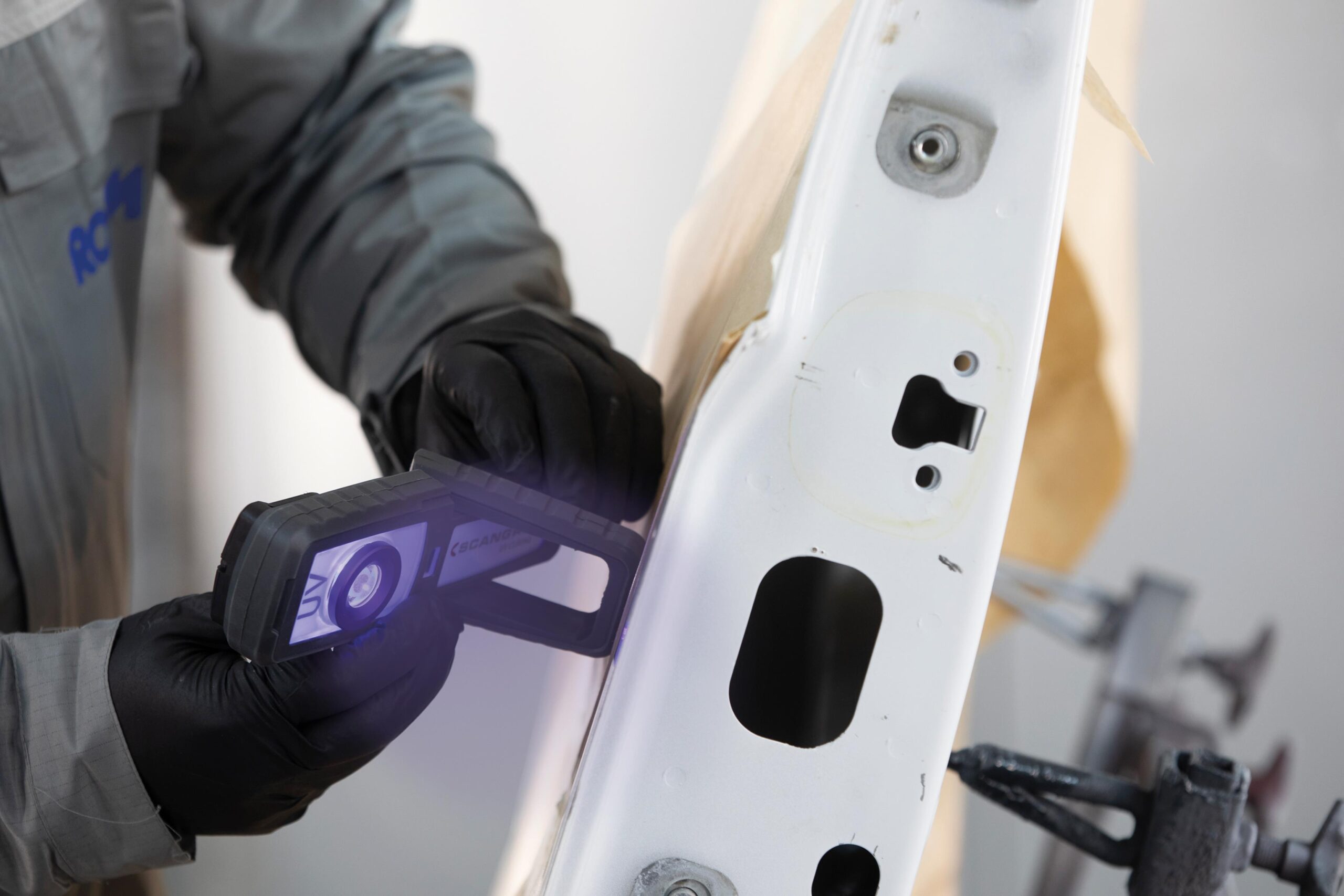 Scangrip UV Light (03.5801) - Hızlı Kürleme Şarjlı UV LED El Feneri - Görsel 2