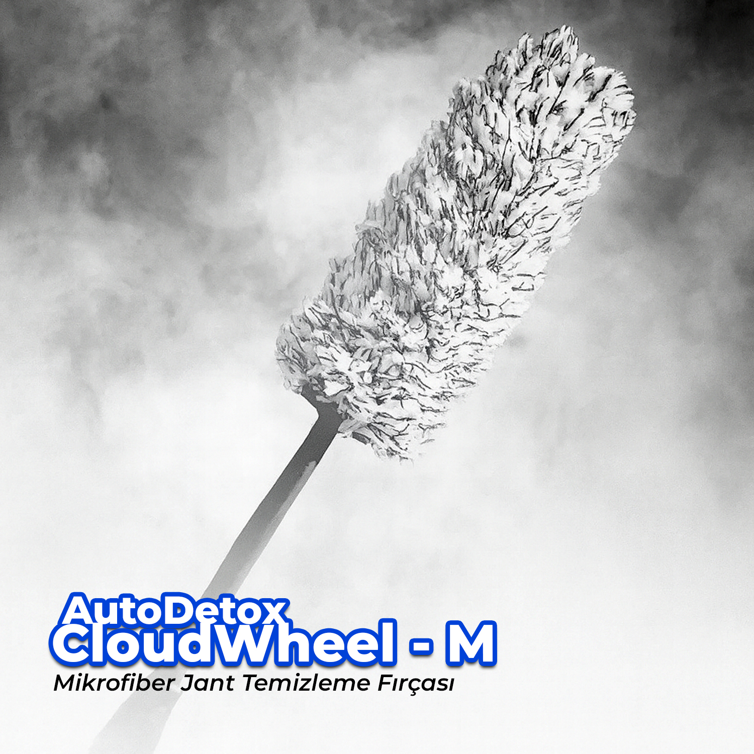 AutoDetox CloudWheel - Medium - Mikrofiber Jant Temizleme Fırçası