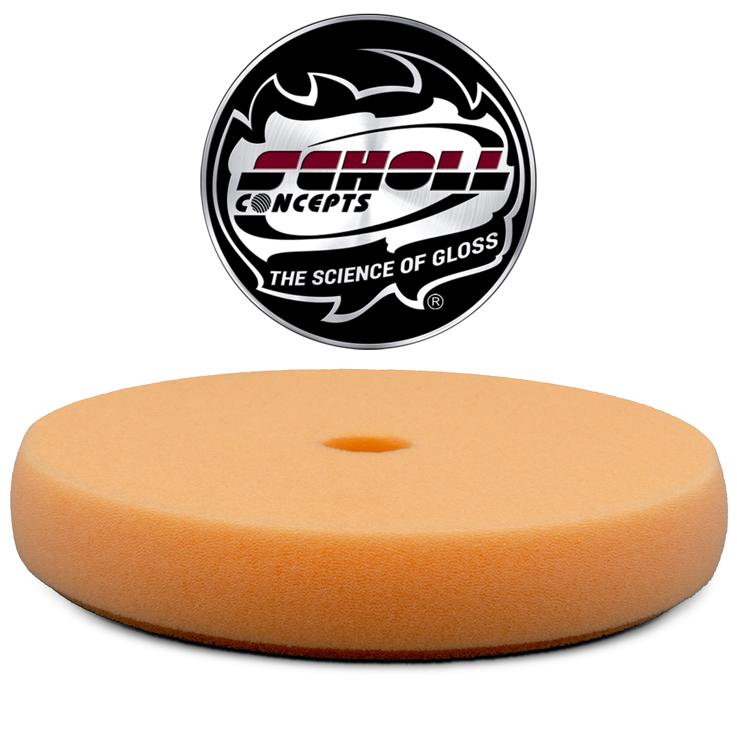 Scholl Concepts L ECO FİX Turuncu Polisaj Pedi 165 mm - Görsel 2