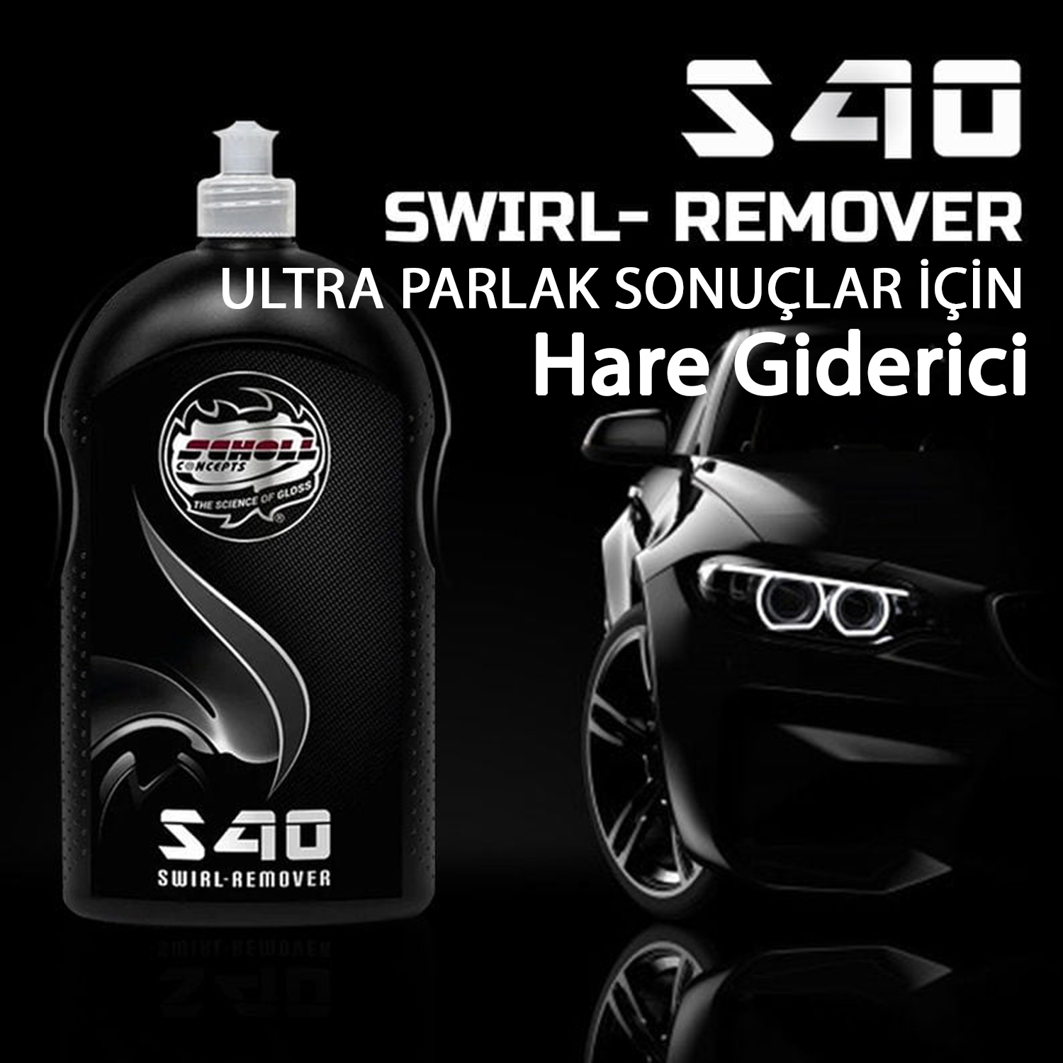 Scholl Concepts S40 Anti-Swirl Compound - Hare Giderici 1Lt.