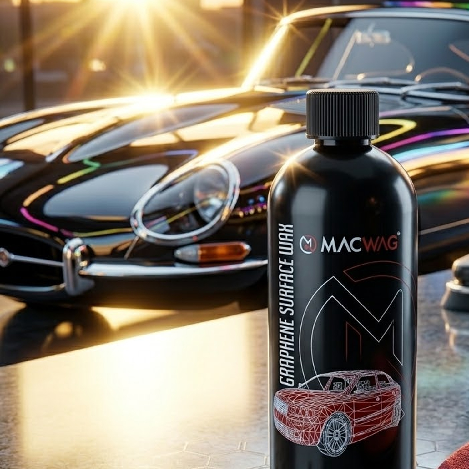 MacWag Graphene Surface Wax 500 ml – Graphene Teknolojili Likit Wax, Boya Koruma ve Yüksek Parlaklık - Görsel 4