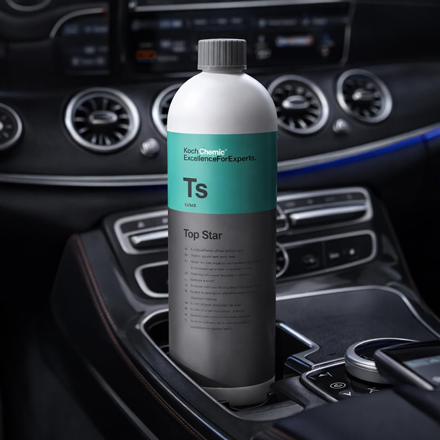 Koch Chemie TopStar (TS) 1 Litre – Plastik, Vinil ve Kauçuk Koruyucu, İpeksi Mat Görünüm - Görsel 3