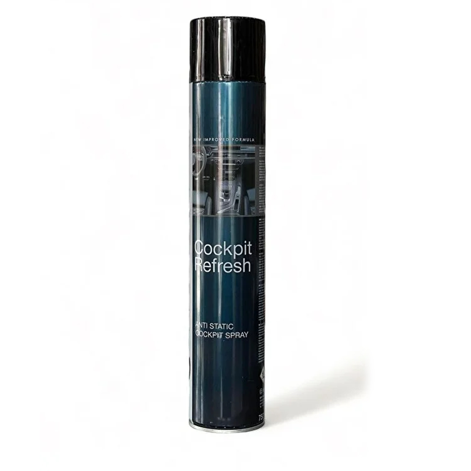 MacWag Cockpit Refresh Sprey 750 ml – Torpido ve İç Trim Yenileyici, Antistatik Plastik Koruyucu