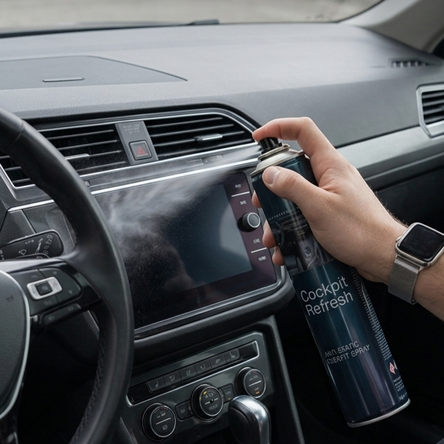 MacWag Cockpit Refresh Sprey 750 ml – Torpido ve İç Trim Yenileyici, Antistatik Plastik Koruyucu - Görsel 3