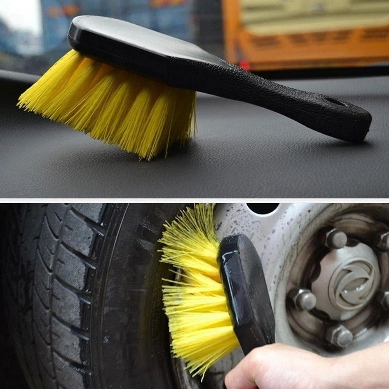 MacWag Davlumbaz ve Lastik Temizleme Fırçası – Sert Kıllı Profesyonel Jant ve Davlumbaz Fırçası - Görsel 3