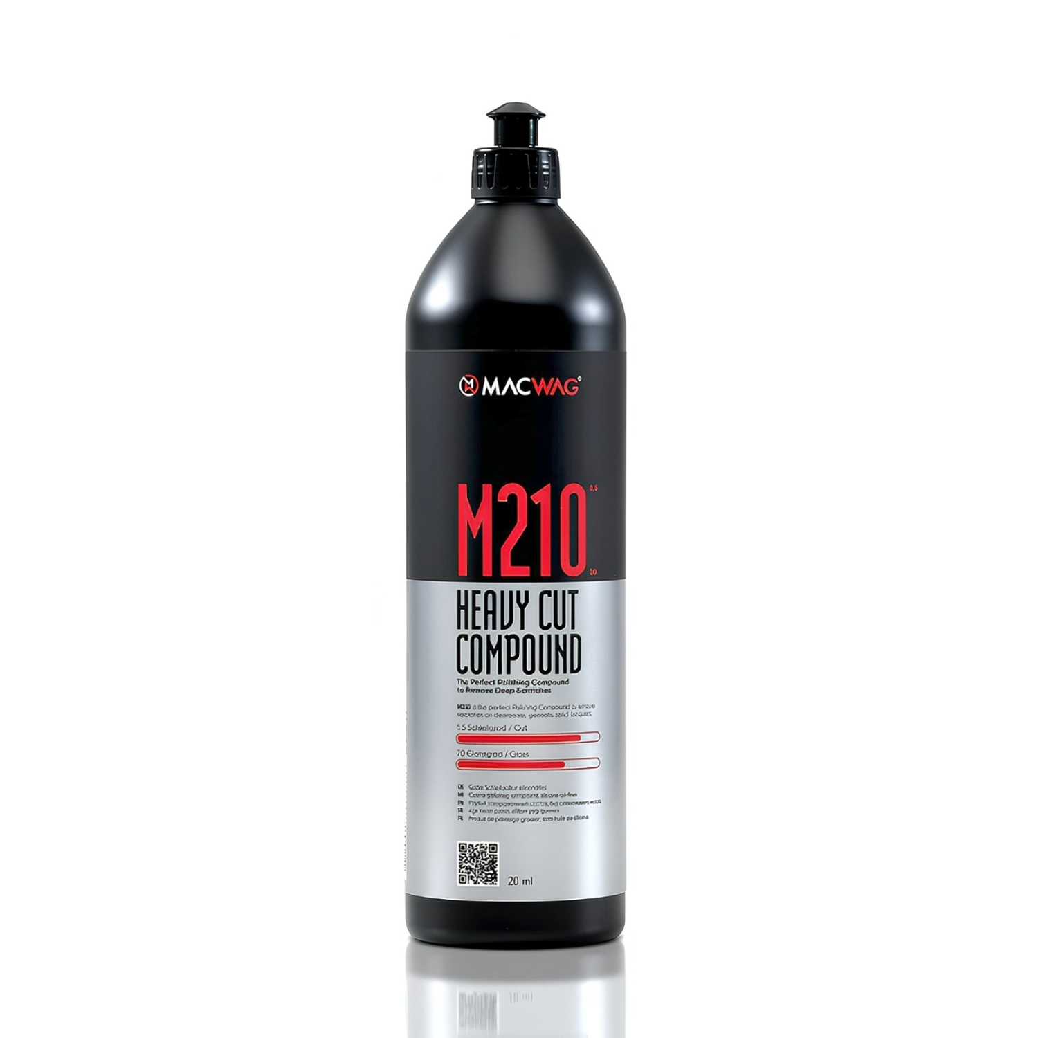 MacWag M.210 Heavy Cut Compound 1 Litre – Ağır Çizik Giderici Pasta